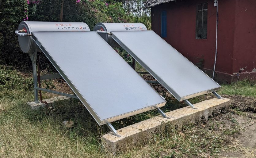 Solar Water Heating for Resort in Serengeti